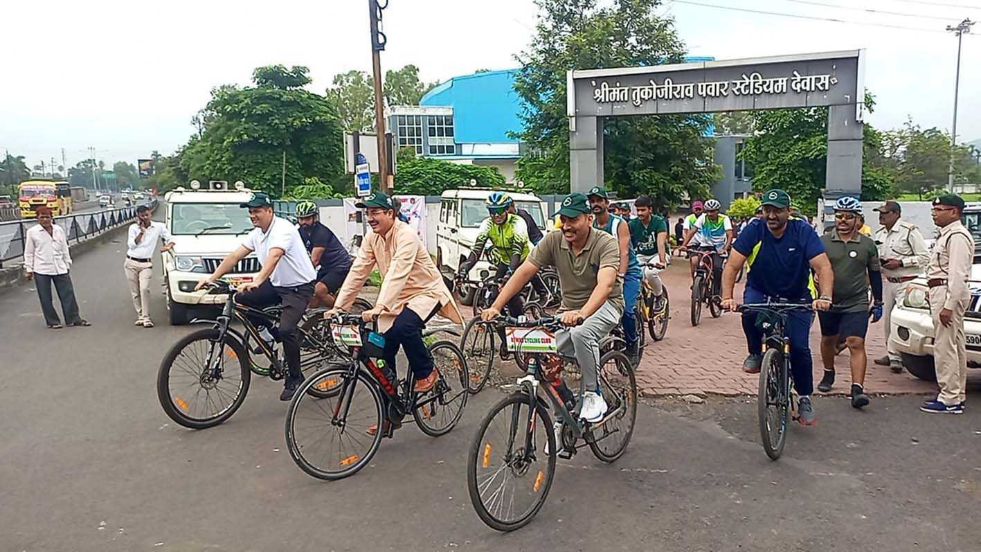 टायगर डे पर मैराथन दौड एवं सायकल रैली का आयोजन