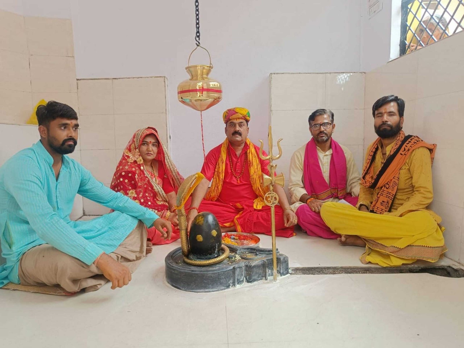 श्रावण मास में हुई शिव मंदिर की प्राण प्रतिष्ठा