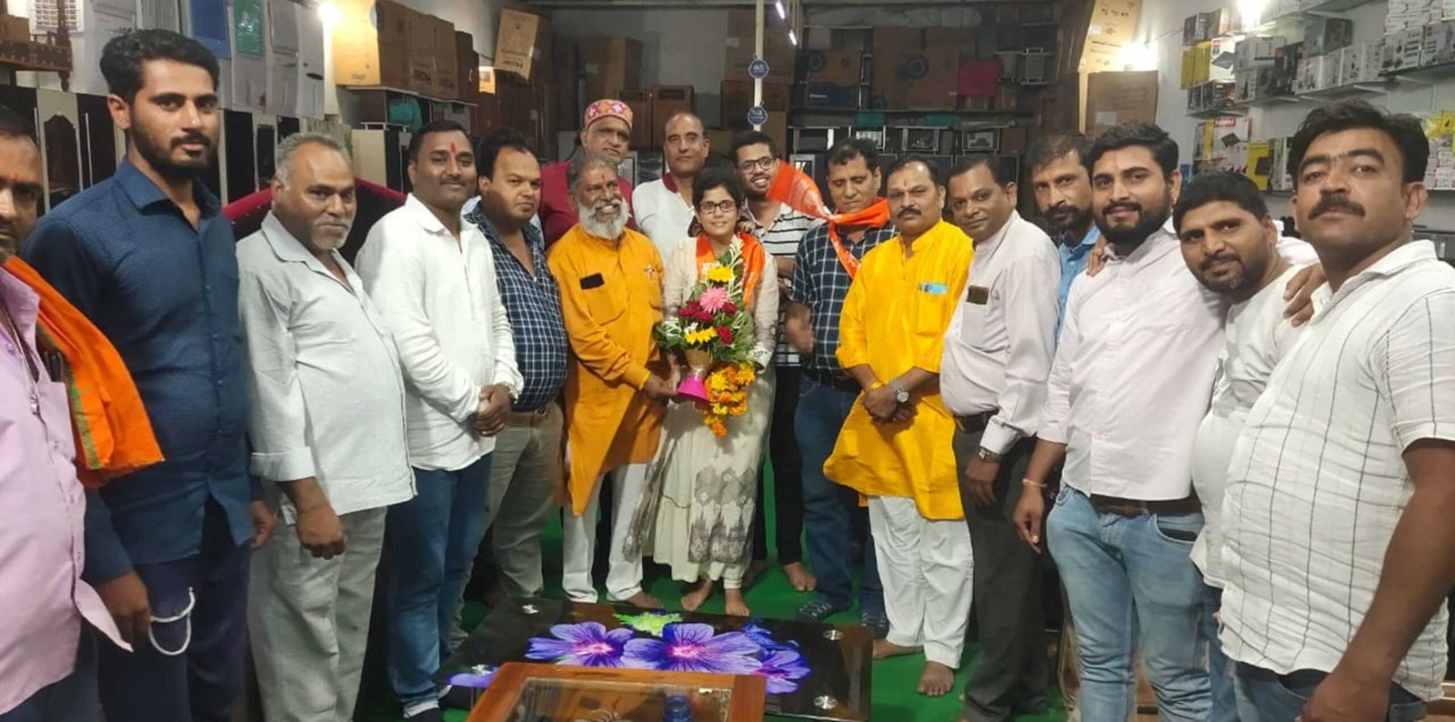 भारतीय कुमावत क्षत्रिय महासभा ने नेहा कुमावत का किया सम्मान