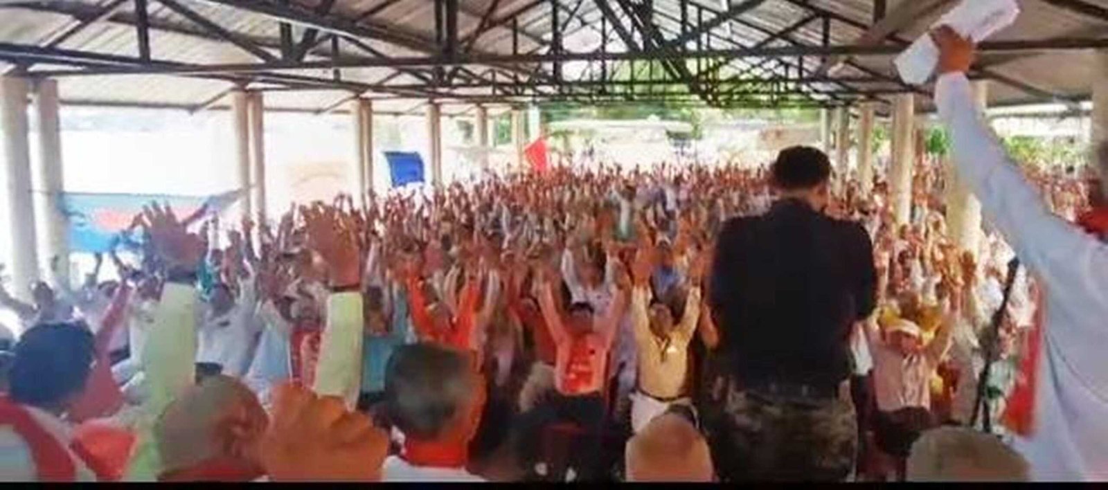 पेंशनरों ने भोपाल में किया जंगी प्रदर्शन, जिले से बड़ी संख्या में पहुंचे पेंशनर्स