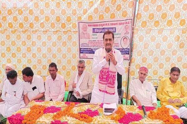 अमरपाटन क्षेत्र के समग्र विकास के लिये कोई कसर नहीं छोड़ेंगे