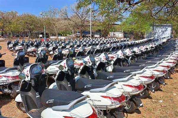 मुख्यमंत्री श्री चौहान महिला पुलिस को 250 दोपहिया वाहनों की सौंपेंगे चाबी
