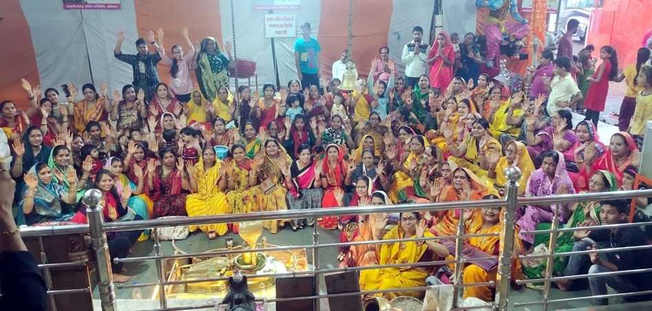 महादेवगढ़ में ओम नम: शिवाय की गूंज, एक लाख से अधिक शिव पार्थेश्वर पूजन
