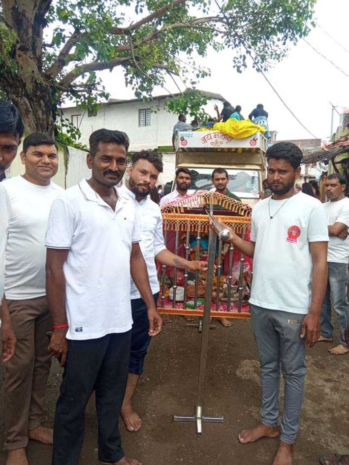 साईं मंदिर के स्थापना दिवस पर हुए धार्मिक कार्यक्रम