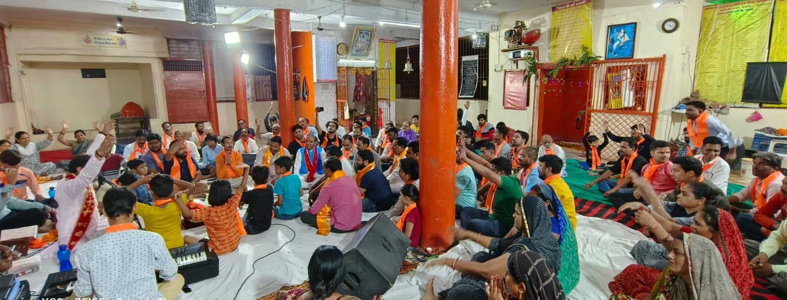 51 सुंदरकांड पाठ का लिया संकल्प, पांचवा पाठ हुआ सम्पन्न