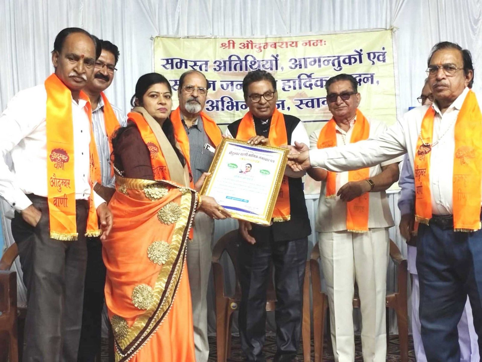 गर्विता जोशी का हुआ सम्मान