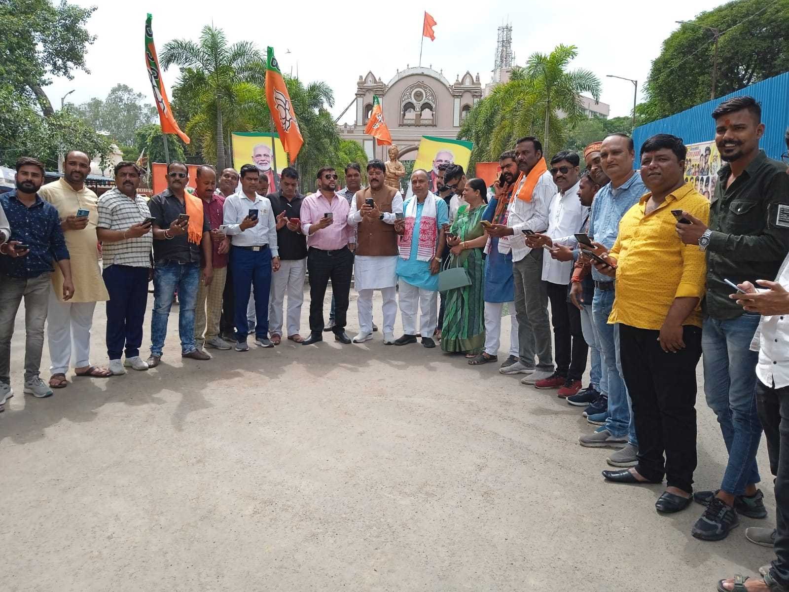 भारतीय जनता पार्टी ने पूरे मप्र में एक साथ प्रारंभ किया सदस्यता अभियान