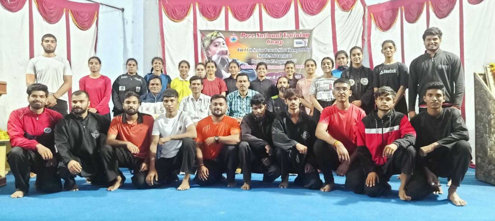 प्री नेशनल पेंचक सिलाट ट्रेनिंग कैम्प का हुआ शुभारंभ, 29 खिलाडियों का होगा चयन