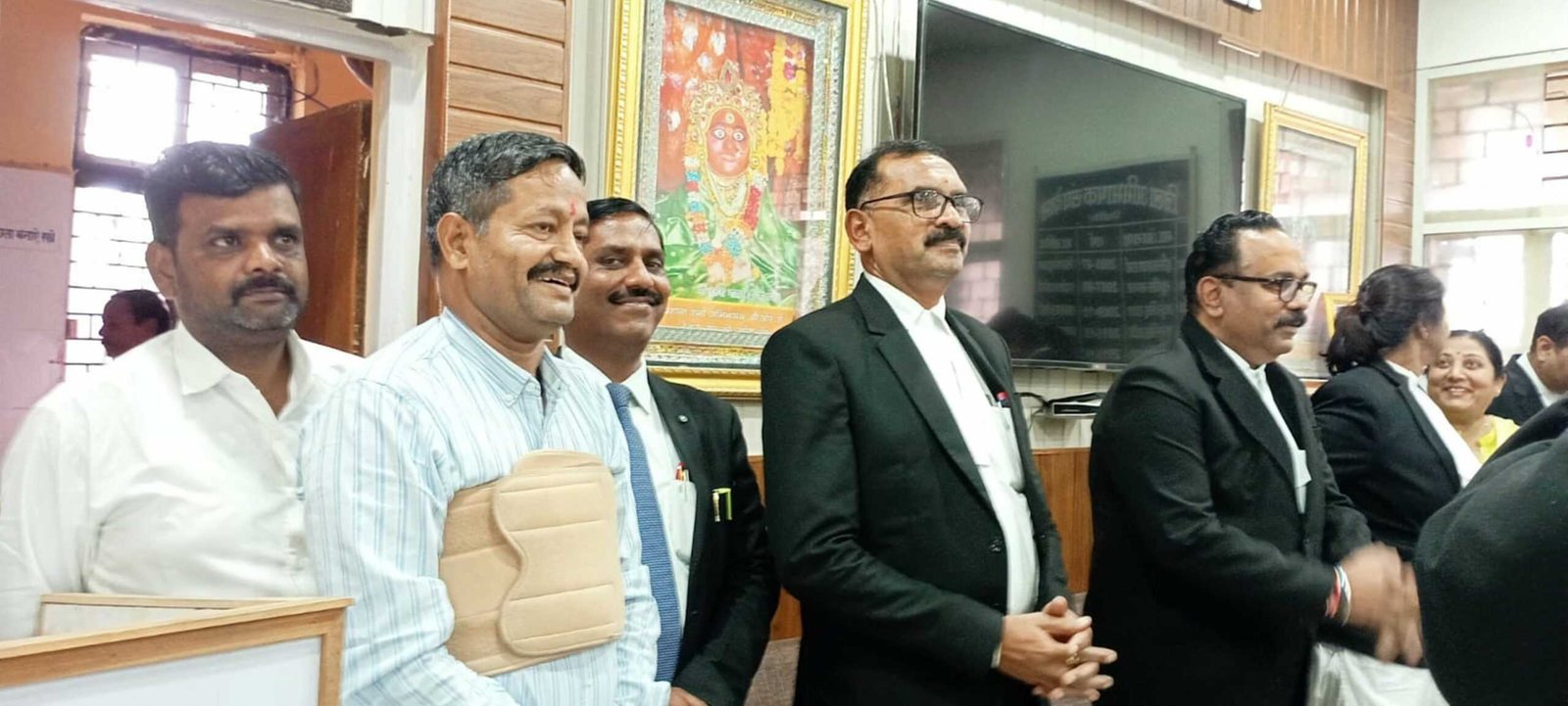 अभिभाषक संघ ने चंद्रयान की सफलतम लेंडिंग हेतु की प्रार्थना