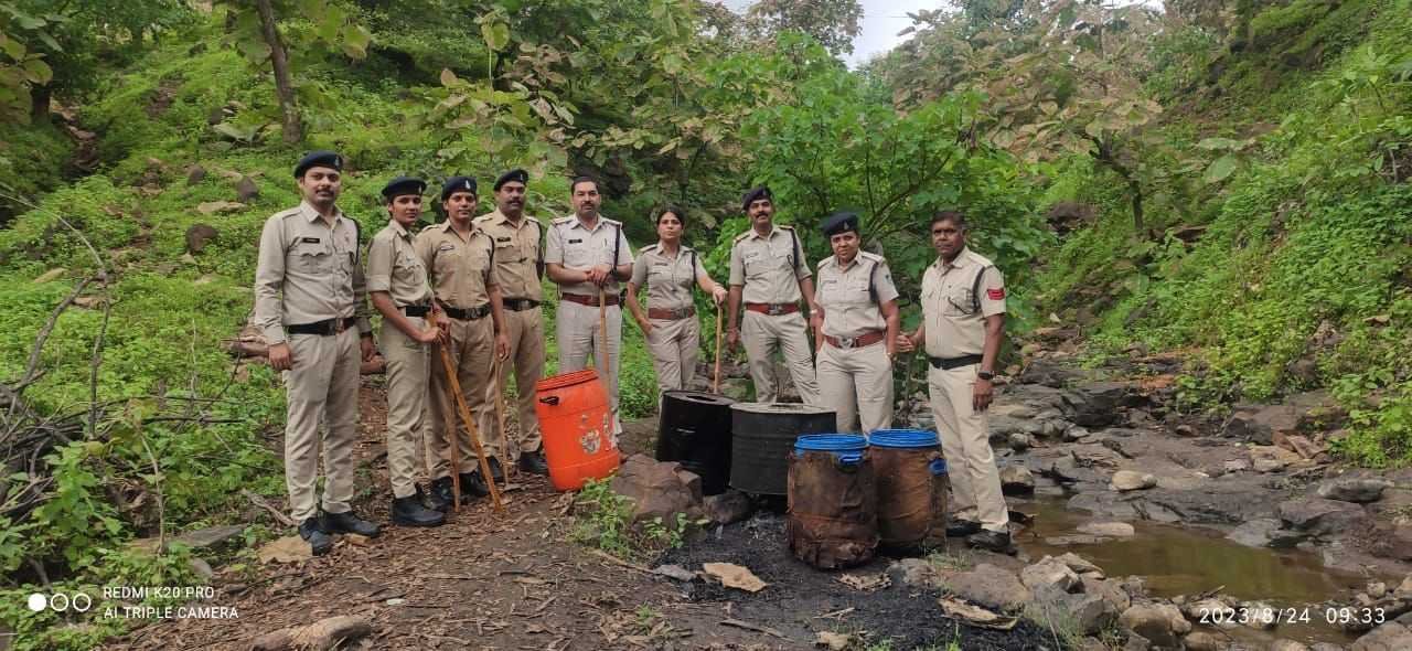 जिले में आबकारी विभाग ने कार्यवाही कर 06 प्रकरण किये दर्ज