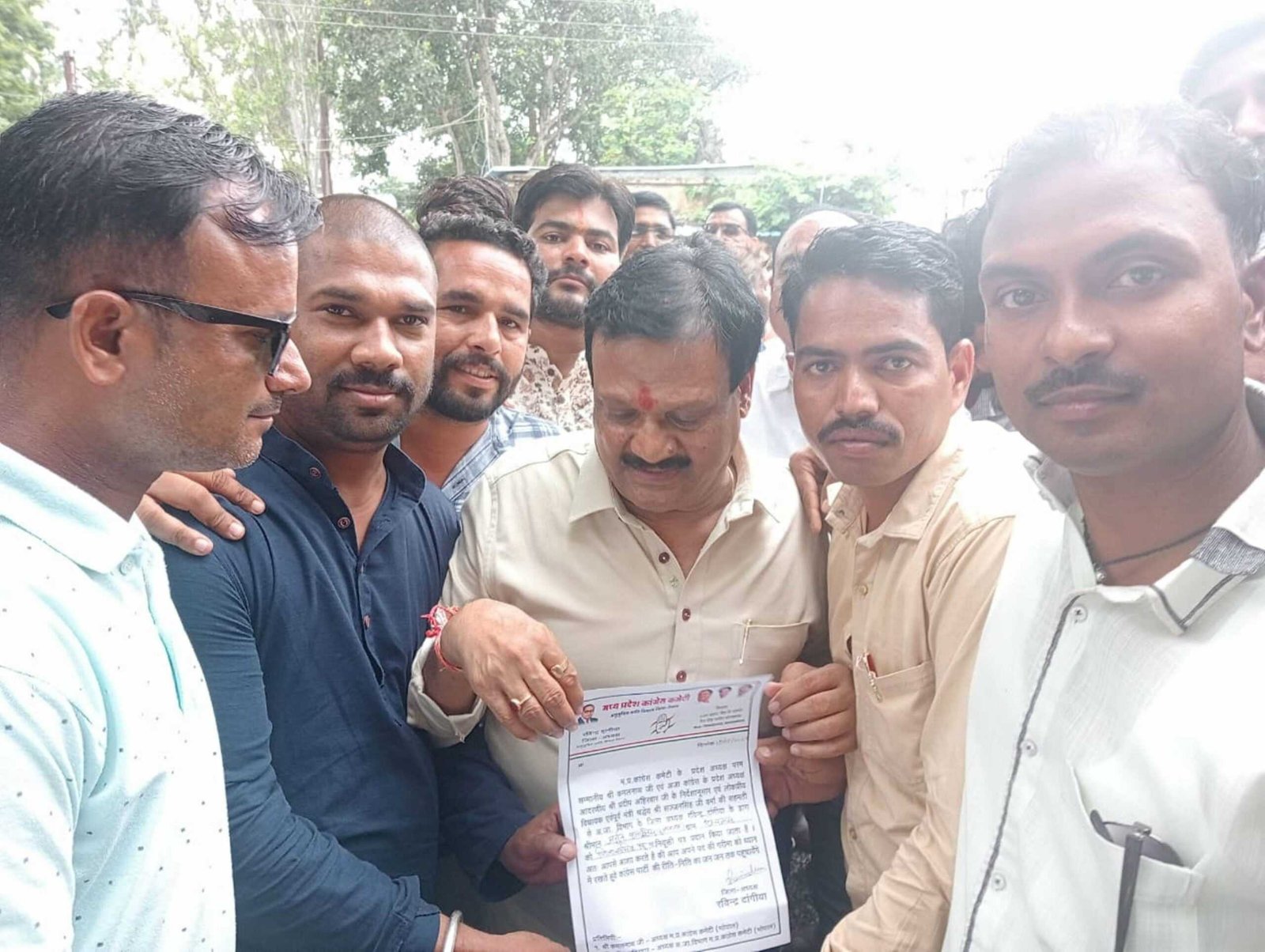 अर्जुन पलासिया मप्र कांग्रेस कमेटी अजा विभाग के जिला सचिव नियुक्त