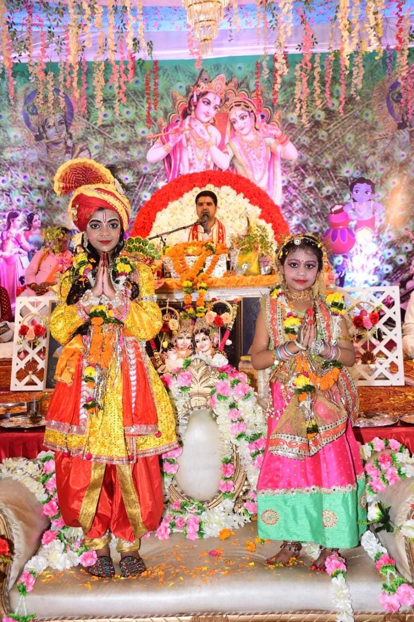 श्रीकृष्ण-रुकमणि विवाह में झूम उठे श्रद्धालु