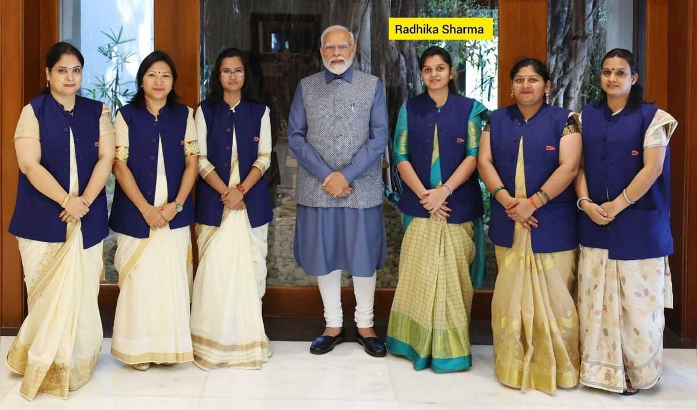 हरदा की बेटी ने पीएम से की मुलाकात