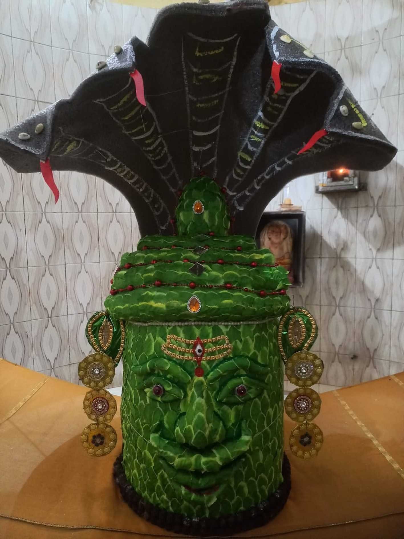 नौका बिहार करते पंच पिपलेश्वर का आकर्षक श्रृंगार
