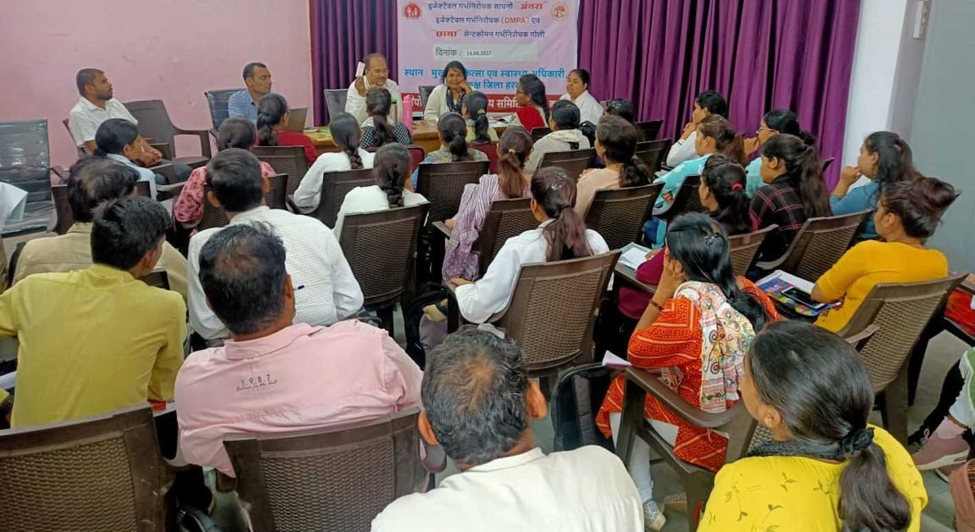 सामुदायिक स्वास्थ्य अधिकारियों का प्रशिक्षण संपन्न