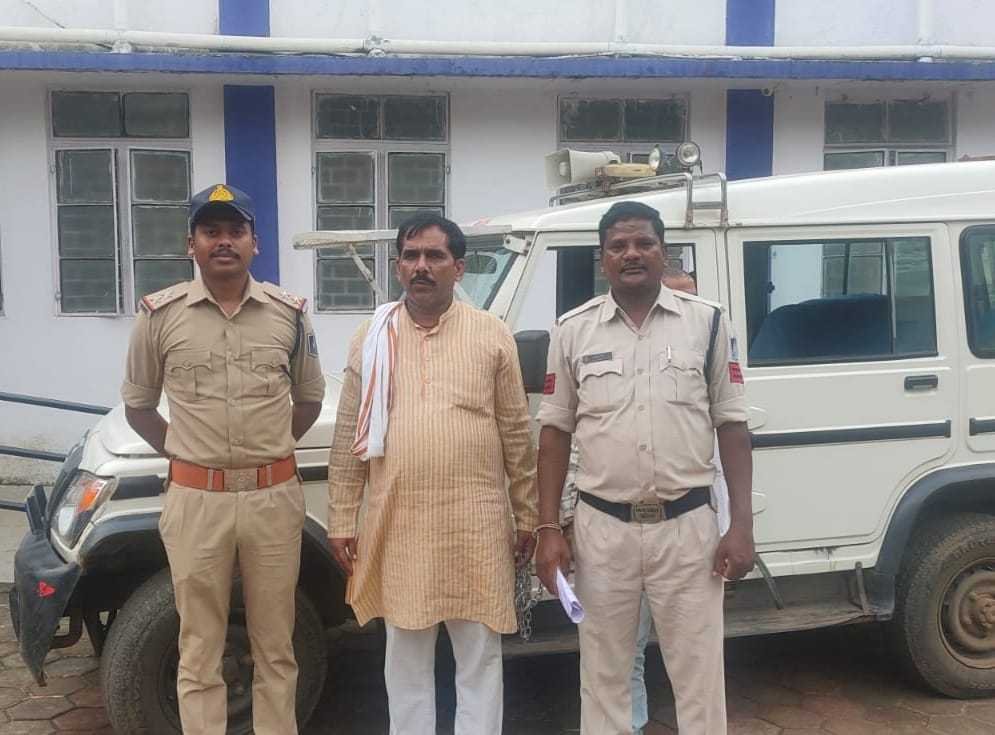 दुष्कर्म के आरोपी को किया गिरफ्तार