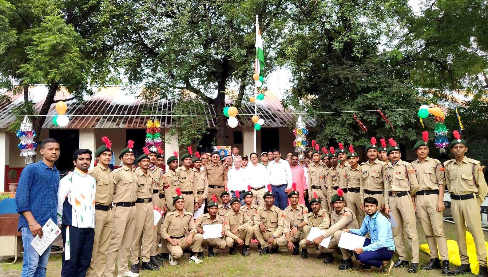 शासकीय आई.टी.आई. खण्डवा में मनाया गया स्वतंत्रता दिवस कार्यक्रम