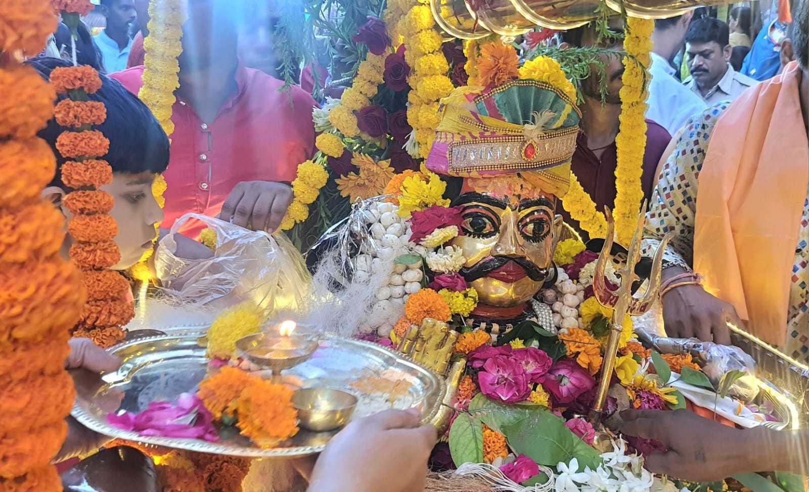 शहर में जिस मार्ग से निकली महादेव की शाही पालकी यात्रा,भक्तो का उमड़ा हुजूम
