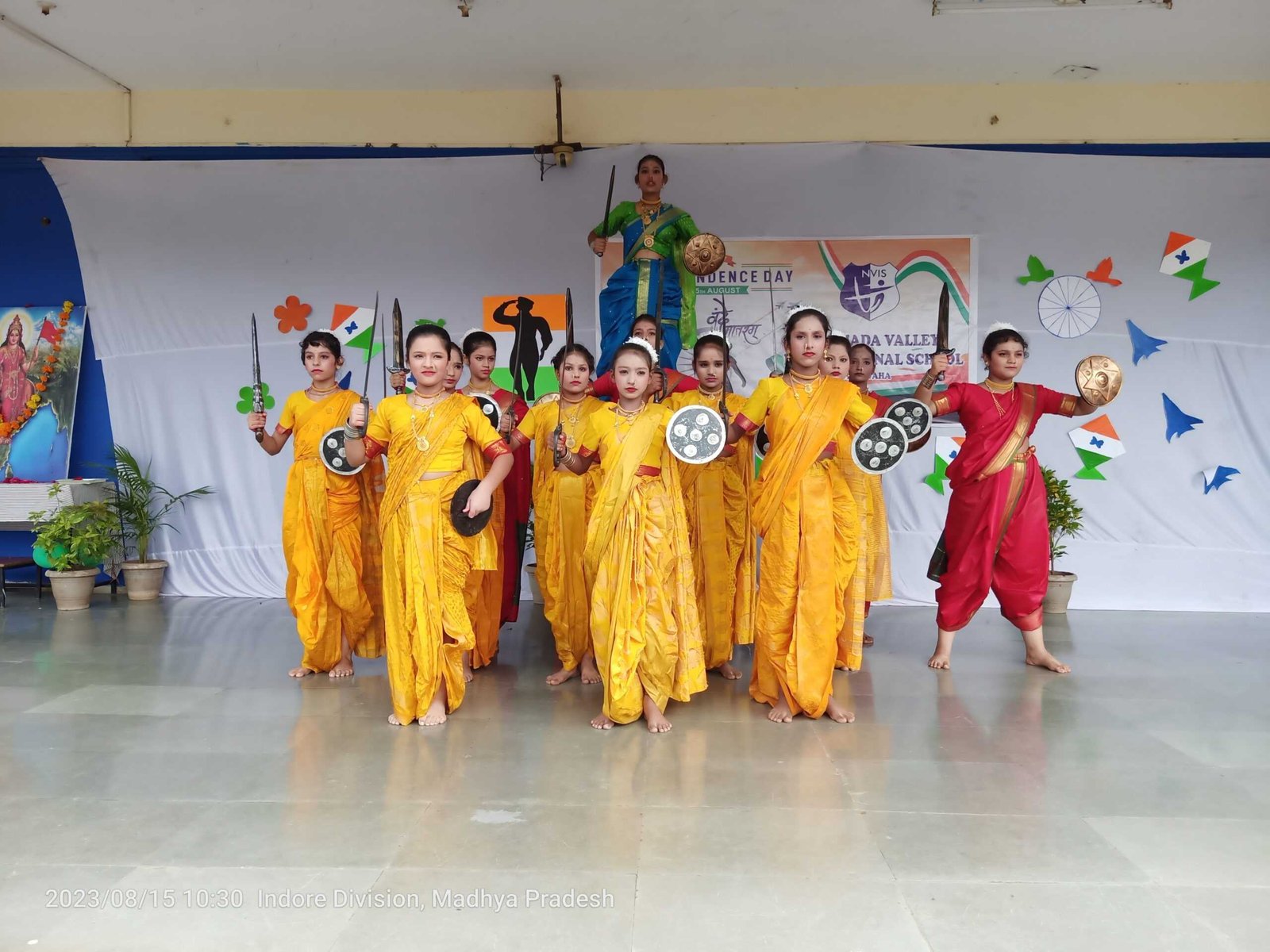 नर्मदा वैली इंटरनेशनल स्कूल में