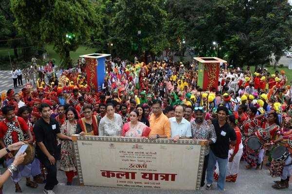 उत्कर्ष उत्सव की कला यात्रा भोपाल के लिए अनूठा अनुभव