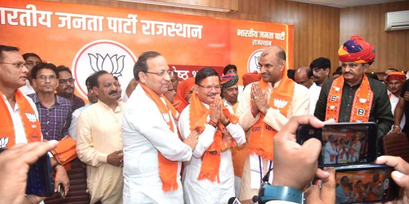 भाजपा में शामिल हुए हरियाणा गौड़ ब्राह्मण समाज के राष्ट्रीय अध्यक्ष