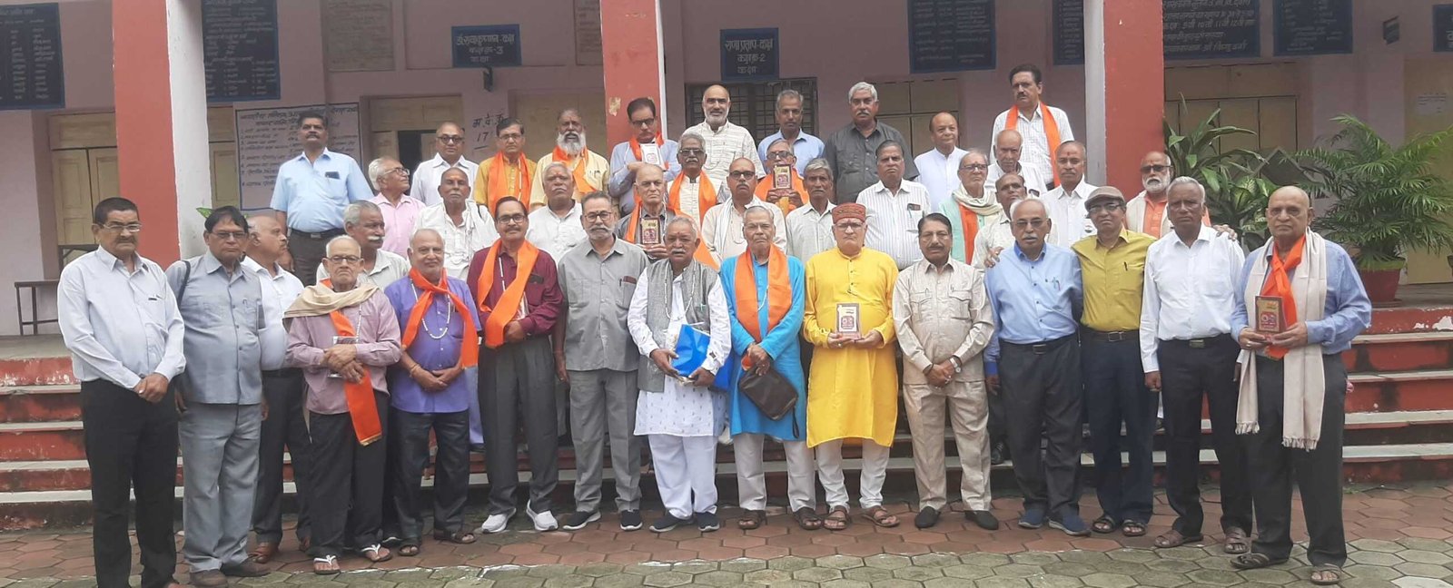 80 से अधिक आयु पूर्ण करने वाले पेंशनरो का हुआ सम्मान