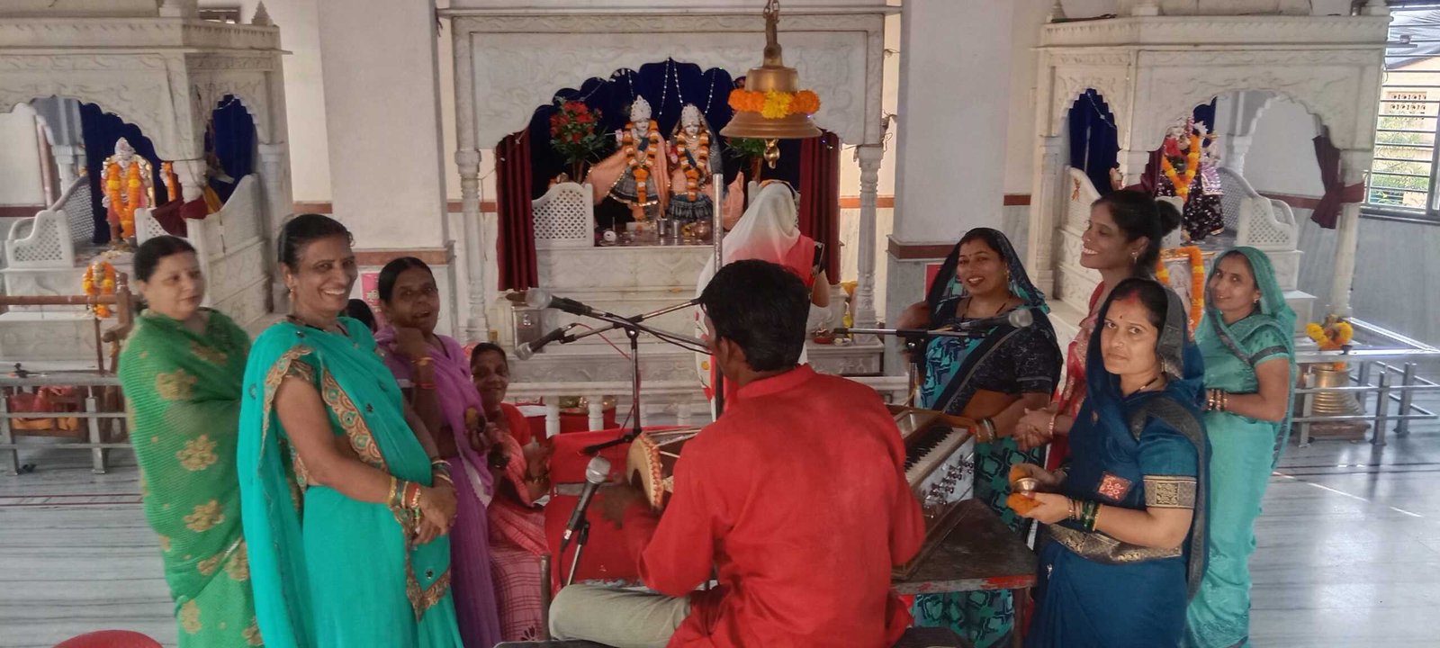 राम नाम गाओ रे संतो…..  गोंसाई मंदिर में सात दिवसीय रामसत्ता प्रारंभ  