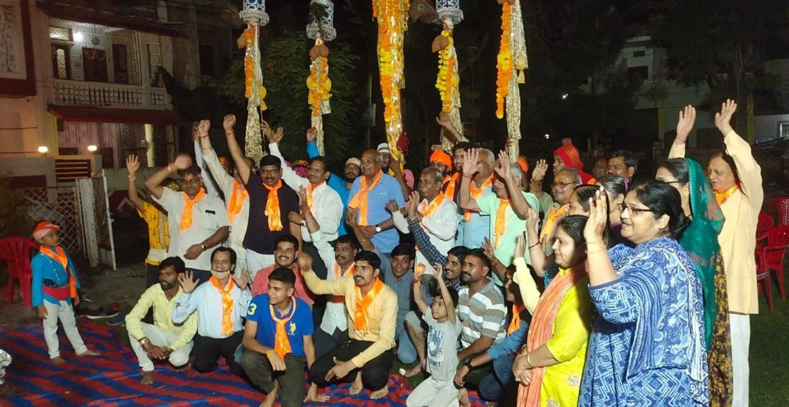 वाल्मीकि समाज की छड़ी यात्रा पहुंची पिपलेश्वर महादेव मंदिर, भक्तों ने की पूजा