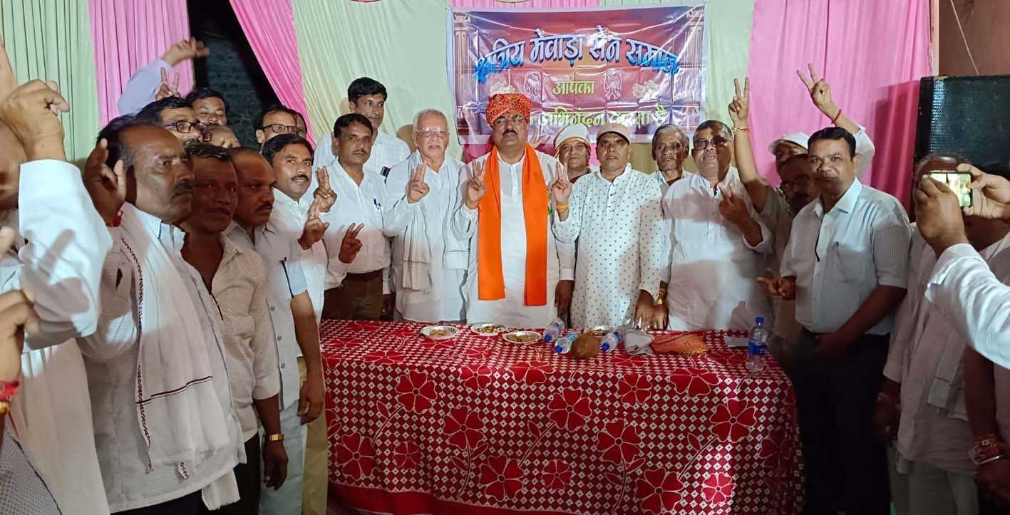सेन समाज की धर्मशाला निर्माण का भूमिपूजन  