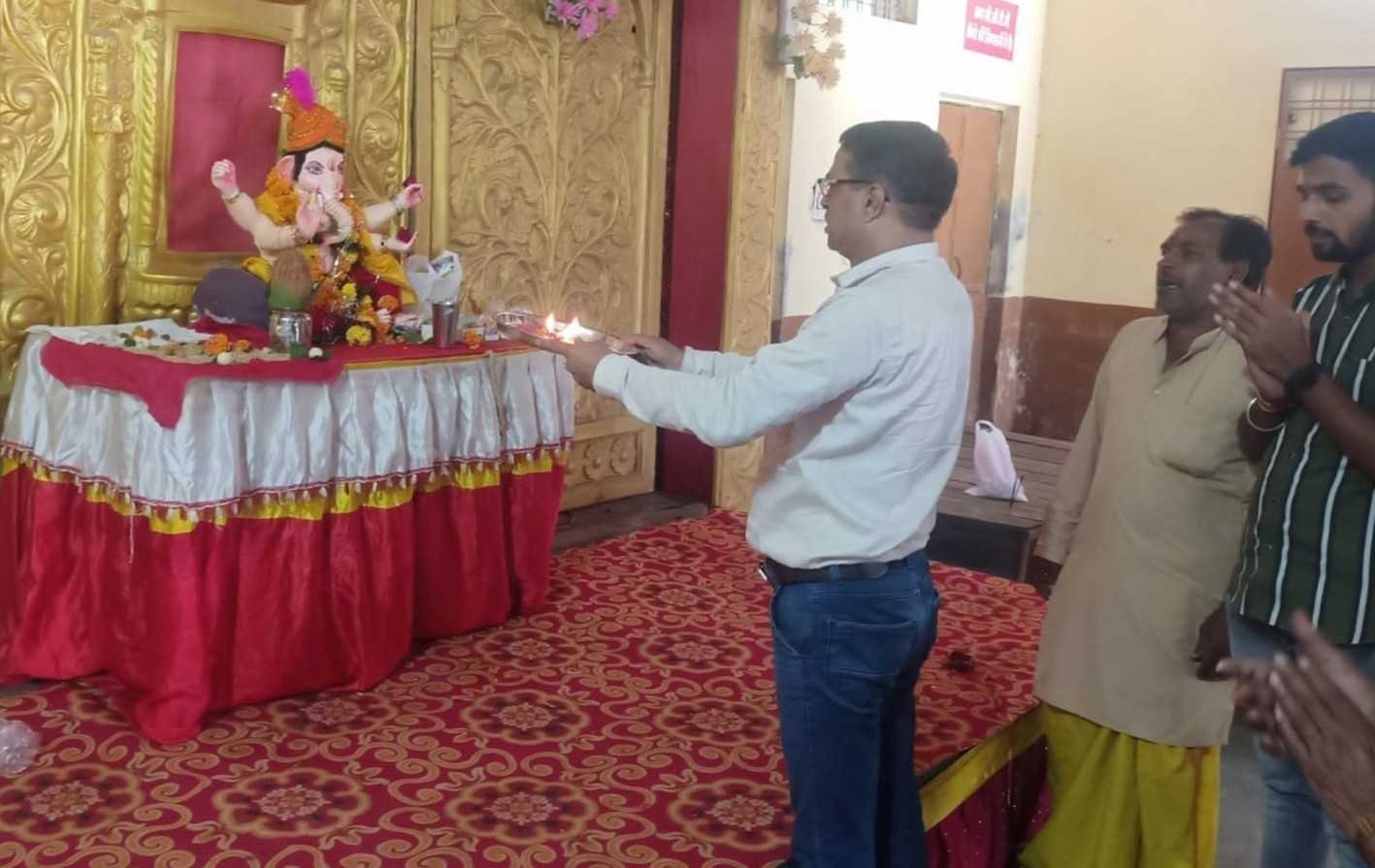 तीन दिवसीय गणेशोत्सव में मंगलमूर्ति की आराधना
