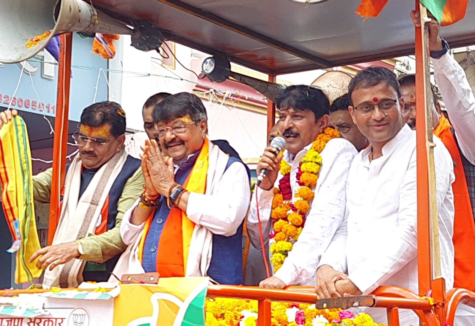 राष्टीय महासचिव की फ्लॉप रही बड़वाह में जन आशीर्वाद यात्रा, भाजपा नही जुटा पाई भीड़
