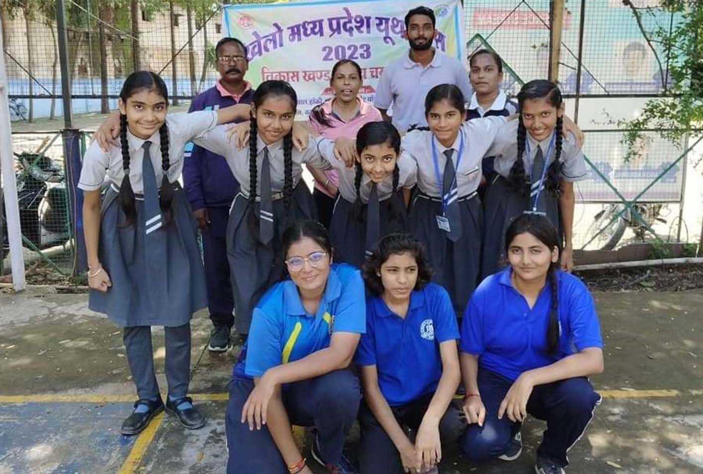 संभाग स्तरीय प्रतियोगिता में चयन