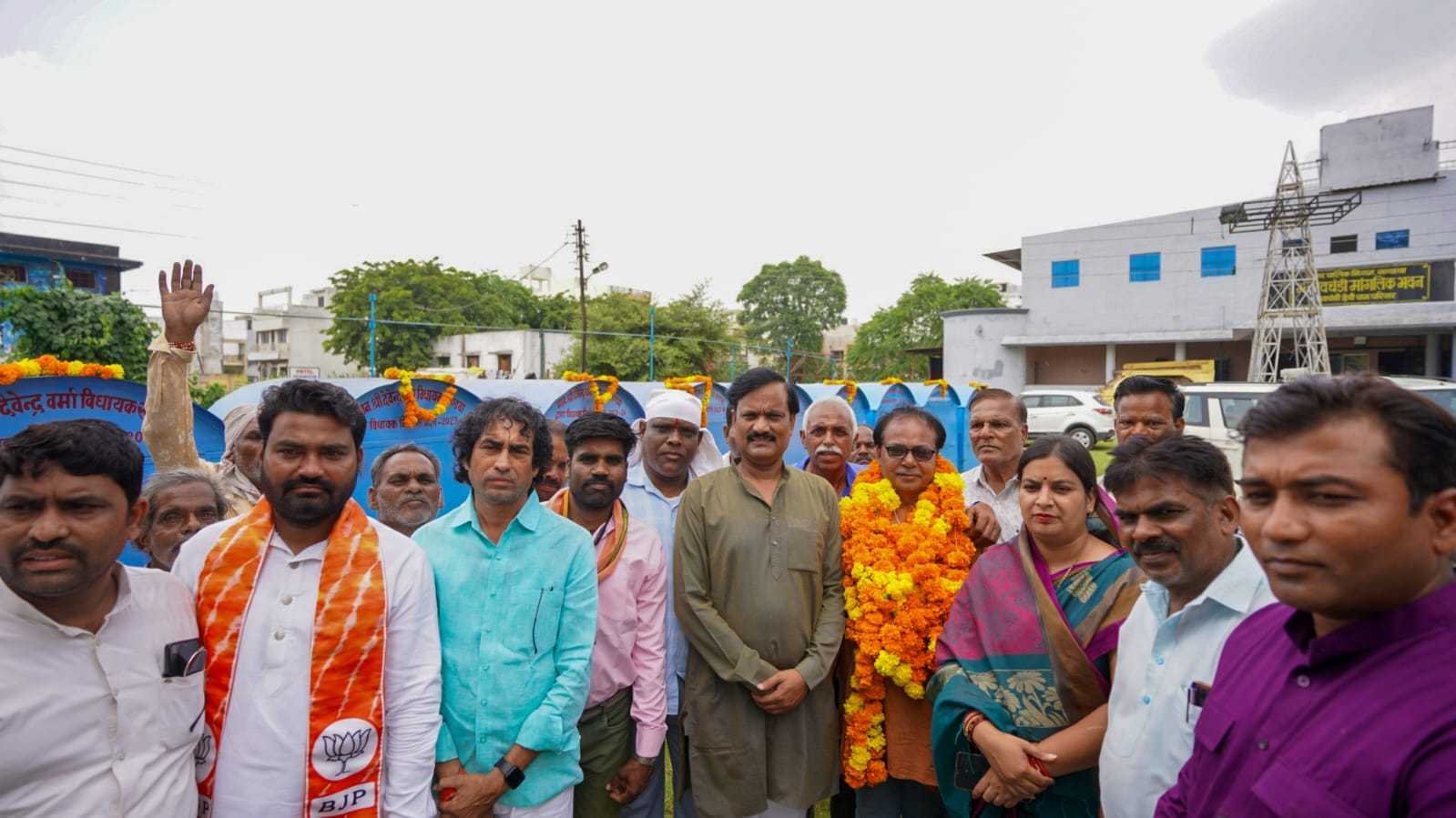 गरीब कल्याण का प्रदेश का पहला अनूठा प्रयोग खंडवा विधायक देवेंद्र वर्मा द्वारा