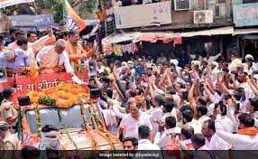 रिमझिम फुहारों के बीच राजगढ़ पहुंची भाजपा की जन आशीर्वाद यात्रा, माचलपुर में सभा करेंगे केंद्रीय मंत्री अनुराग ठाकुर