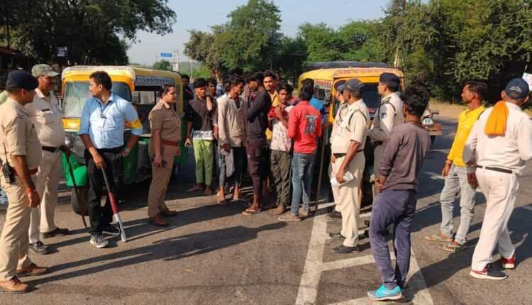 चप्पे चप्पे पर पुलिस की पैनी नजर, 4000 जवान कर रहे निगरानी