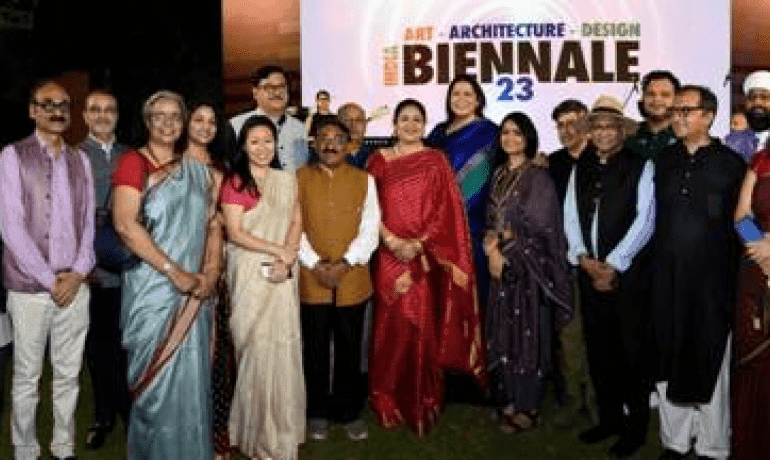 संस्कृति मंत्रालय ने इंडिया आर्ट आर्किटेक्चर डिजाइन द्वैवार्षिक (आईएएडीबी) के लिए पूर्वावलोकन और प्रतीक चिन्ह का आयोजन किया