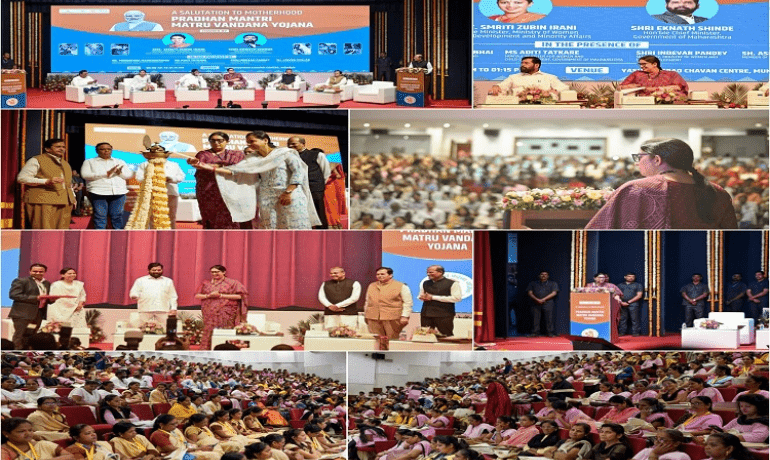 मातृ वंदना योजना के अंतर्गत तीन करोड से अधिक लाभार्थियों को 14 हजार करोड रूपये से अधिक धनराशि दी गई है – स्‍मृति जुबिन ईरानी