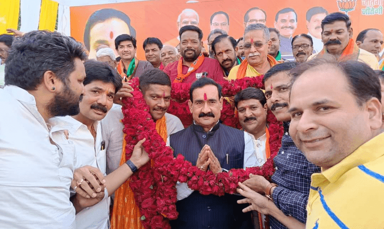 भाजपा राष्ट्रवादी, कांग्रेस तुष्टिकरण की राजनीति करती है – डॉ. नरोत्तम मिश्रा