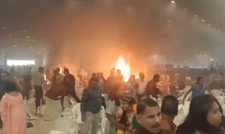 केरल के कोच्चि में कलामसेरी में कन्‍वेंशन सेंटर में हुए विस्‍फोटों में एक व्‍यक्ति की मौत, 20 से अधिक लोग घायल