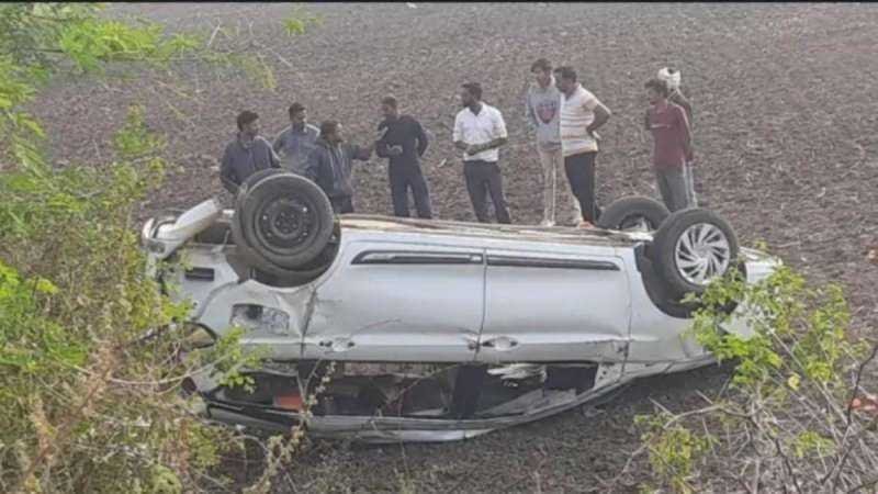सलकनपुर धाम दर्शन करने जा रहे श्रद्धालुओं की कार पलटी, एक महिला की मौत