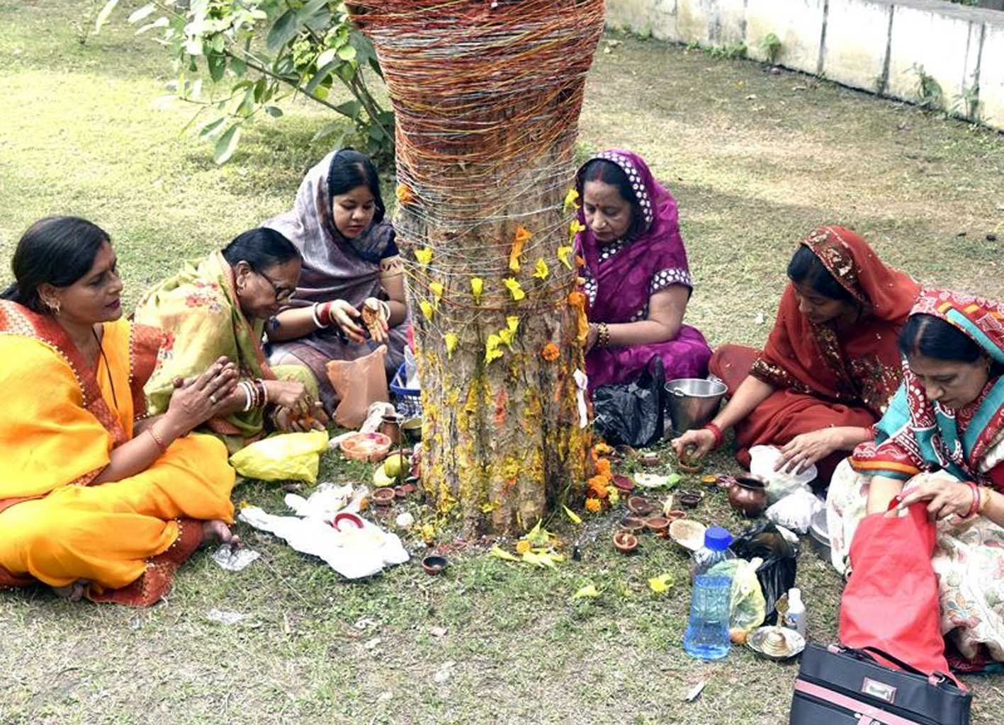 महिलाओं ने मनाई आंवला नवमीं …