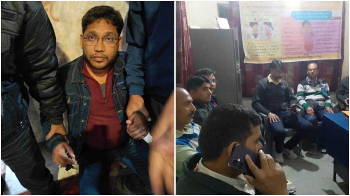 बिजली कंपनी के सहायक यंत्री को 12 हजार रुपये की र‍िश्‍वत लेते पकड़ा