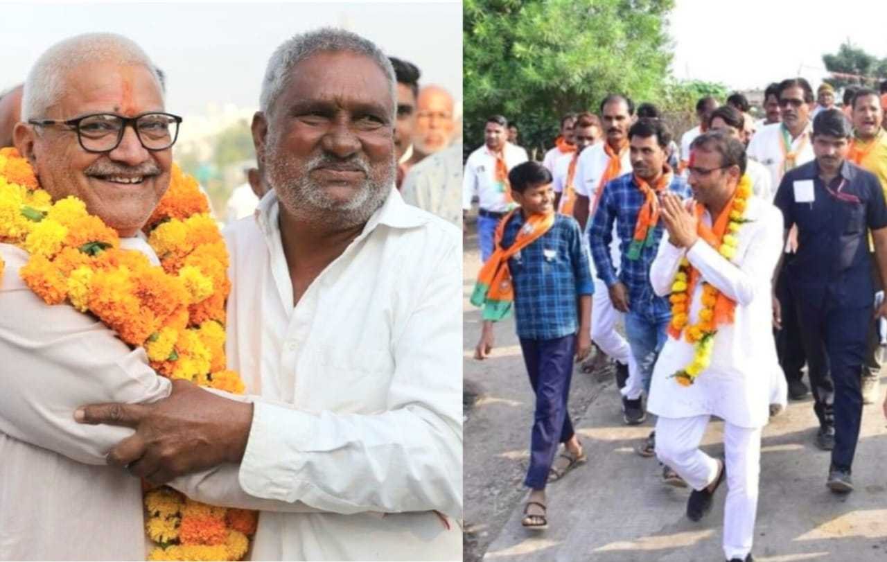 कांग्रेस और भाजपा के जन संपर्क जारी, दोनो प्रत्याशियों को मिल रहा अपार समर्थन