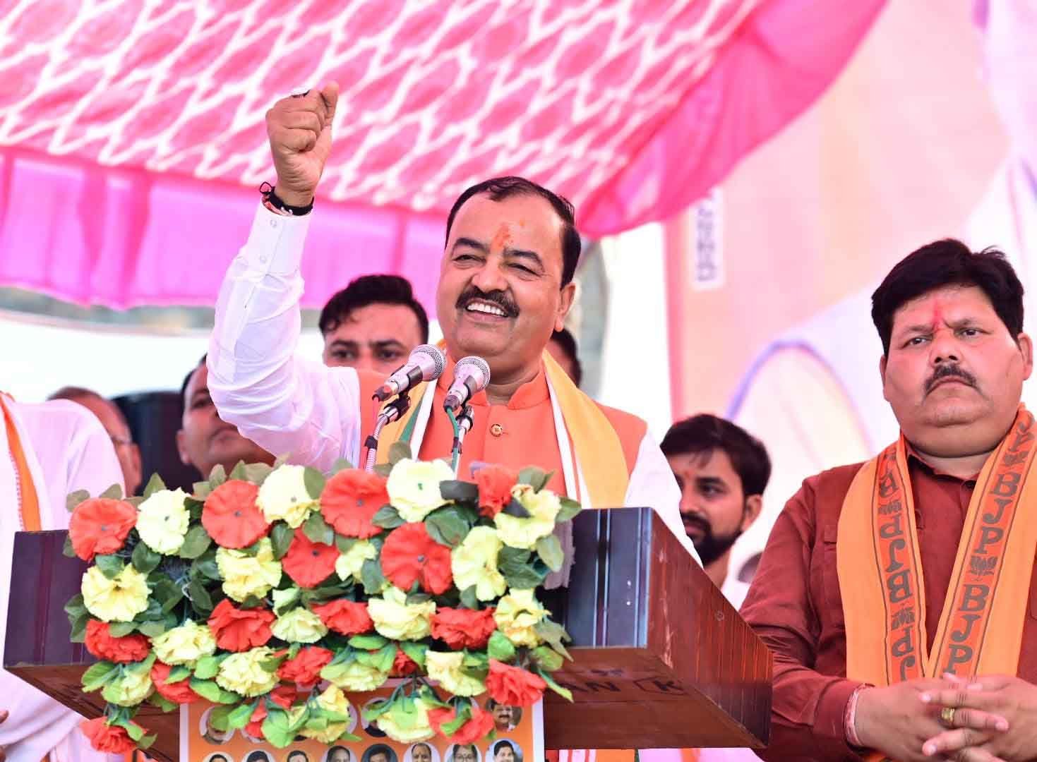 केशव प्रसाद मौर्य ने कहा – उम्मीदवार नहीं भारतीय जनता पार्टी का हर कार्यकर्ता लड़ रहा हैं चुनाव