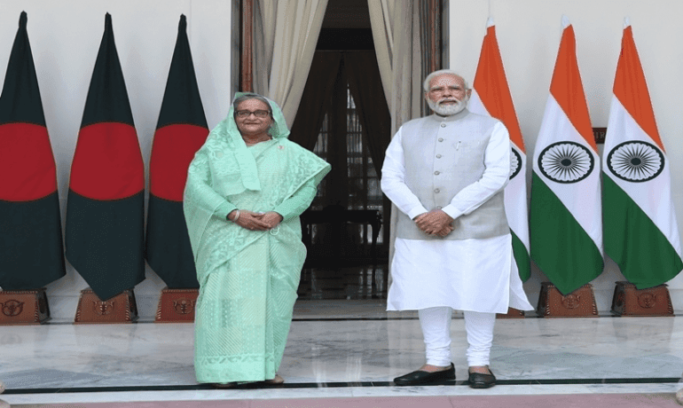 प्रधानमंत्री नरेन्‍द्र मोदी और बांग्लादेश की प्रधानमंत्री शेख हसीना संयुक्‍त रूप से तीन विकास परियोजनाओं का उद्घाटन करेंगे