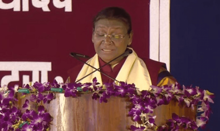 राष्ट्रपति द्रौपदी मुर्मू ने उत्तराखंड में गोविंद बल्लभ पंत कृषि और प्रौद्योगिकी विश्वविद्यालय के दीक्षांत समारोह को संबोधित किया