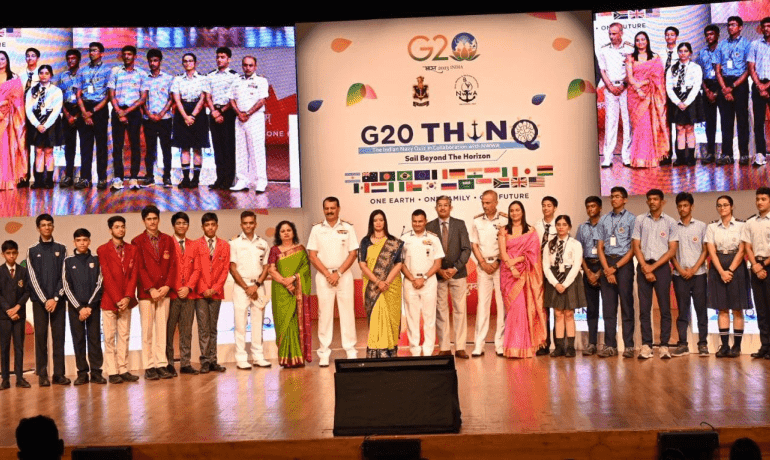 जी20 थिंक क्विज प्रतियोगिता के राष्ट्रीय सेमीफाइनल में आठ विजेता टीमों का चयन