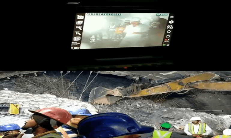 उत्तरकाशी में ढही सुरंग में फंसे मजदूरों को निकालने के लिए बचाव अभियान अंतिम चरण में पहुंचा
