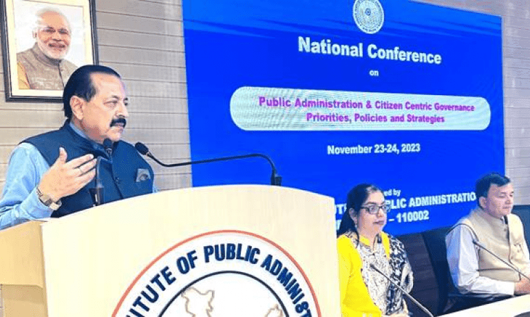 प्रधानमंत्री के नेतृत्व में एक नई कार्य संस्कृति विकसित हुई है – केंद्रीय मंत्री डॉ. जितेंद्र सिंह