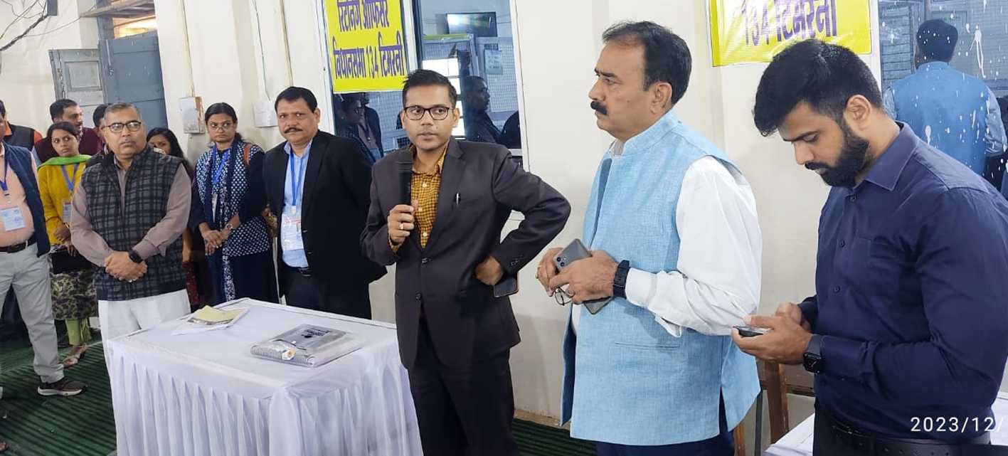 मतगणना से पूर्व मॉकड्रिल संपन्न  कलेक्टर व एसपी ने मतगणना की तैयारियों का लिया जायजा